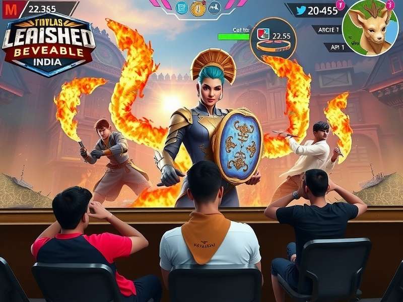 Unleashed Battle Royale gameplay screenshot showing intense combat